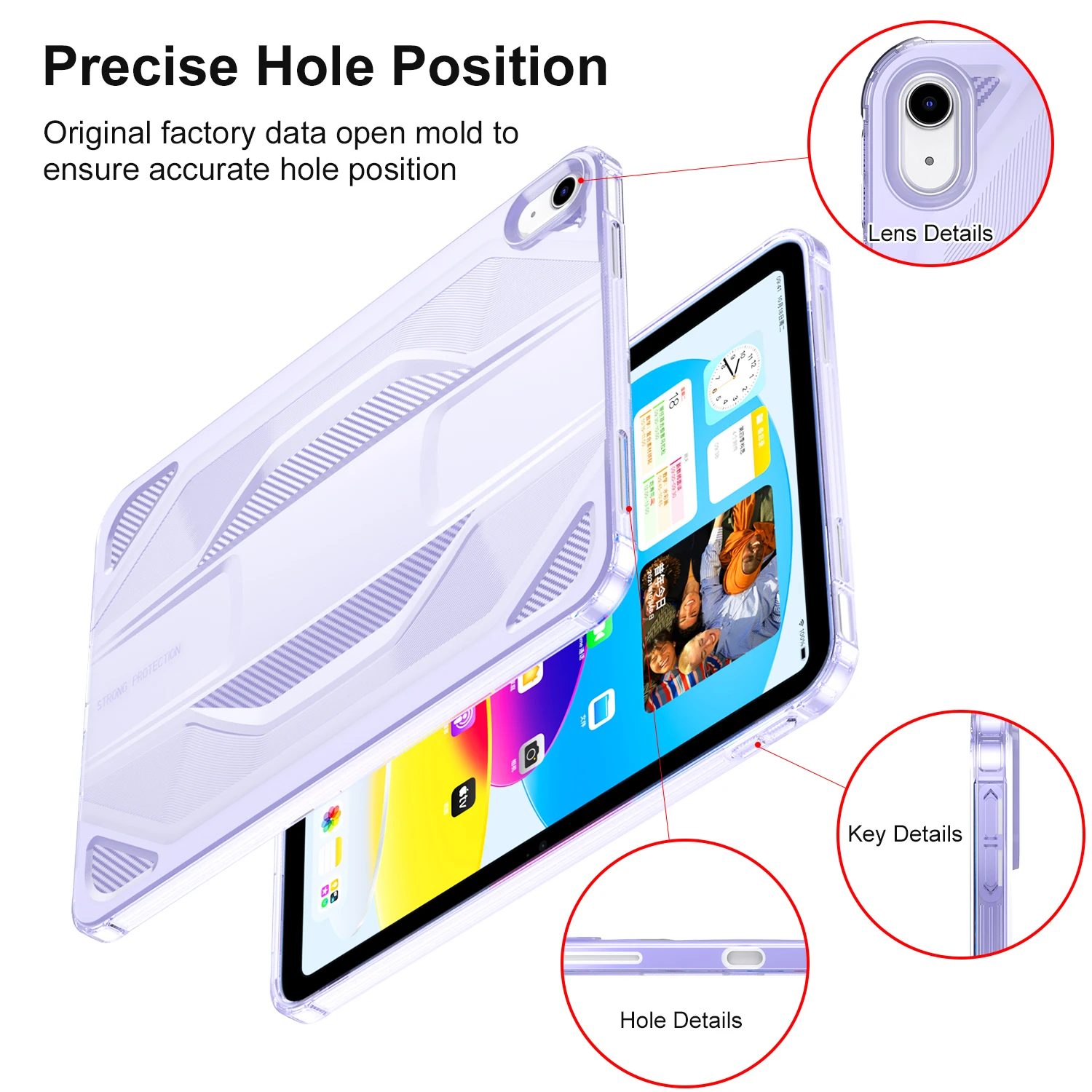 Funda para tableta iPad Pro11 de 2020/2021/2020/2018 pulgadas, carcasa para tablet de 10,2 \