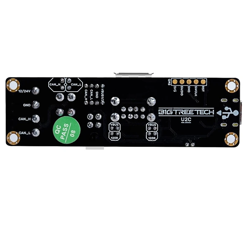Super Sale U2C V2.1 Adapter Board Supports CAN Bus Connection with 3 CAN Output Interface to Raspberry-Pi Printer 3D Parts