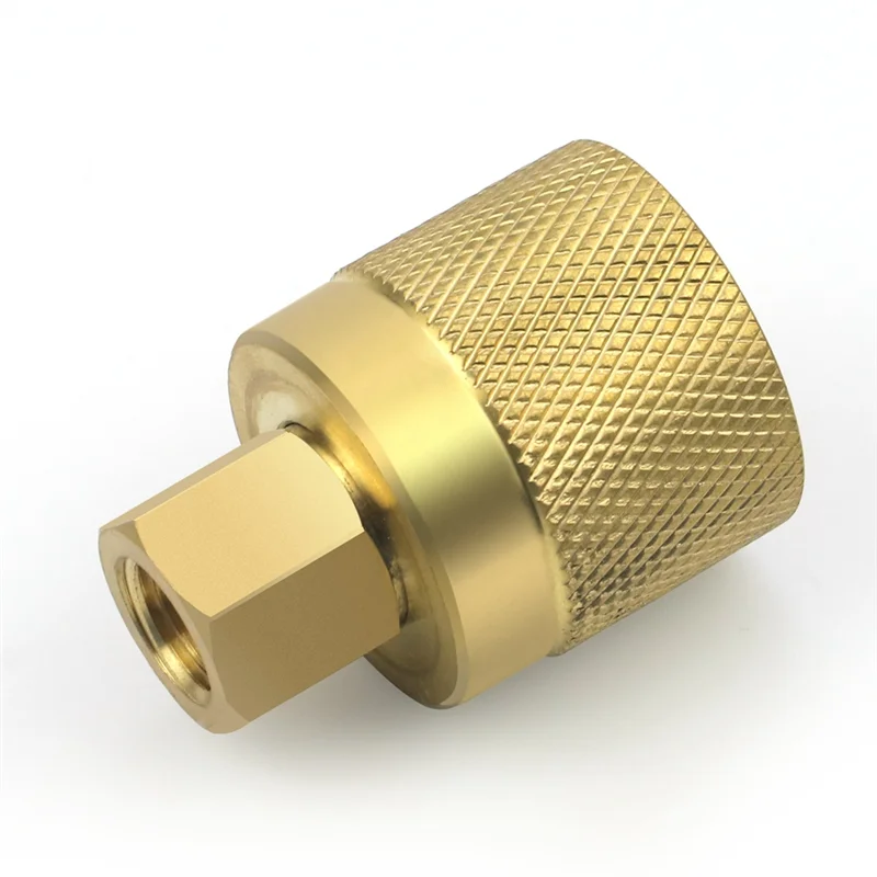 

A18R -2Pc Forklift Connector Female,For 7141F Propane Tank Connector,1-1/4Inch Female Inlet X 1/4Inch NPT Female Outlet