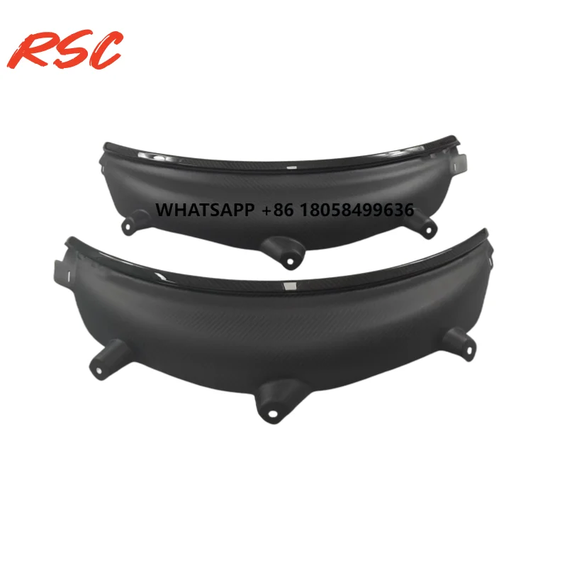 

Dry Carbon Fiber Car Wheel Eyebrow Arch Trim Lips Fender Flares Protector for BW G80 M3