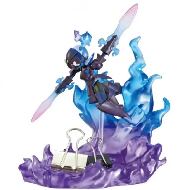 Hadiah Mainan Model Figur Aksi Anime RE-MENT Asli Kapten Ceruledge Pikachu Sprigatito Charizard Anime