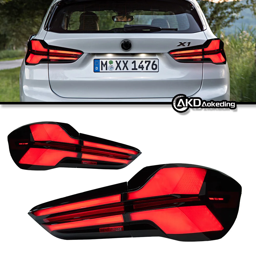

Auto Parts For BMW X1 F48 LED Taillight 2016-2021 latest LCI Style Steering signal Brake reversing light Car Accesorios Modified