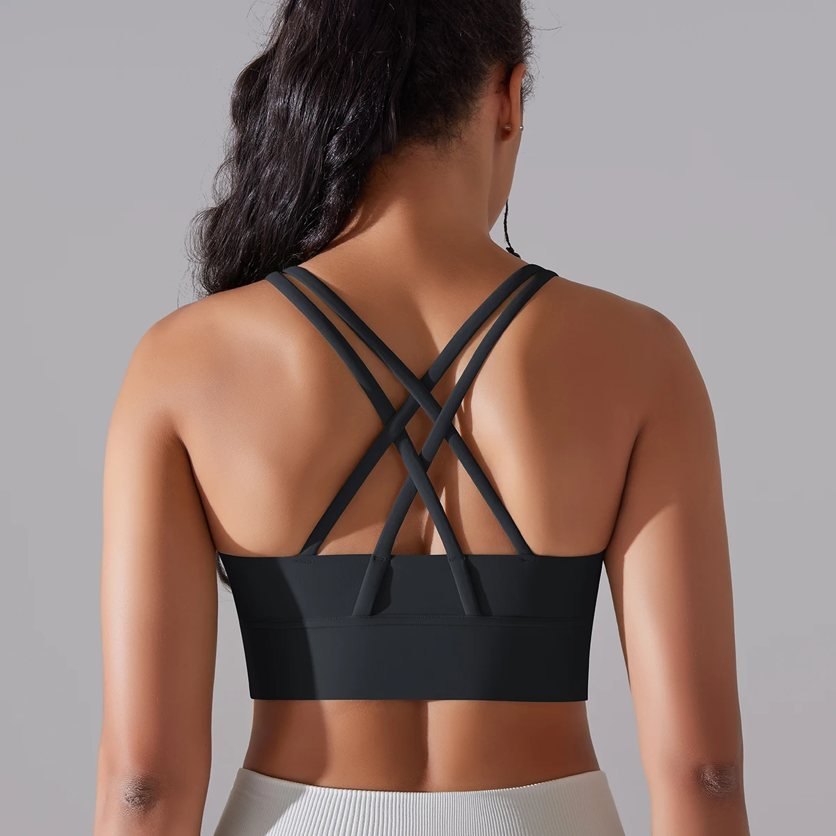 Frauen Yoga BraTank Tops für Fitness Nacktes Gefühl Sport Bh Gym Weste Frauen Leibchen Workout Unterwäsche Sportswear Outfit – Detail 26
