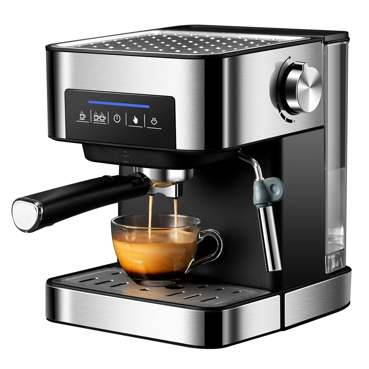 

Coffee Machine Automatic Stainless,Steel Body Italian Espresso Home Coffee Makers/