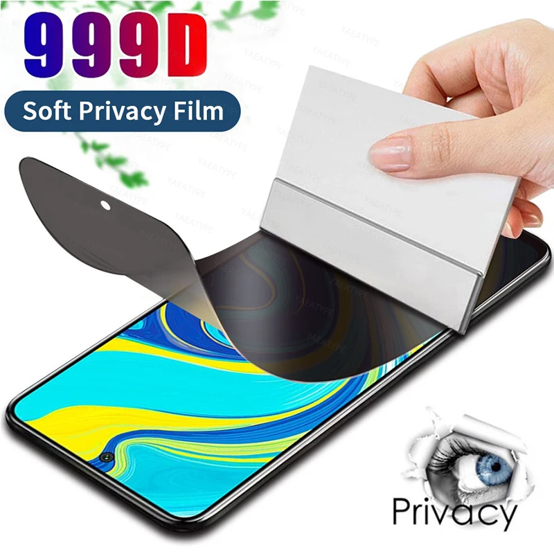 Anti-Spy Privacy Hydrogel Film For Vivo T2 Pro Y78 (t1) V29 Pro Y17s iQOO Z8x iQOO Z7 Pro Screen Protector