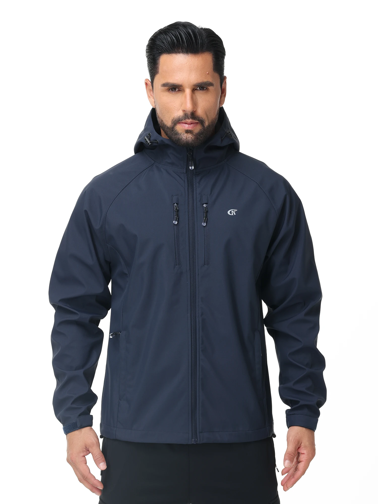 Men's Outdoor Waterproof Windbreak Jacket Lightweight Coat for Camping Hiking Cycling Fishing with Inner Pocket 8 S009e17015d9e445e9ebf84559d20c39bS