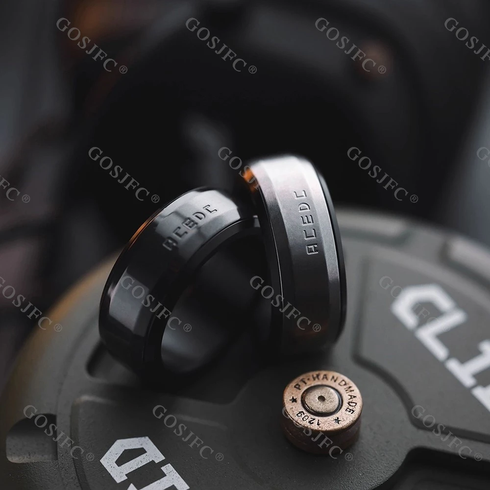 ACEdc Anello meccanico III AMMO Progettato Anello Spinner Fidget Giocattoli per adulti Giocattolo antistress Gadget per alleviare l'ansia