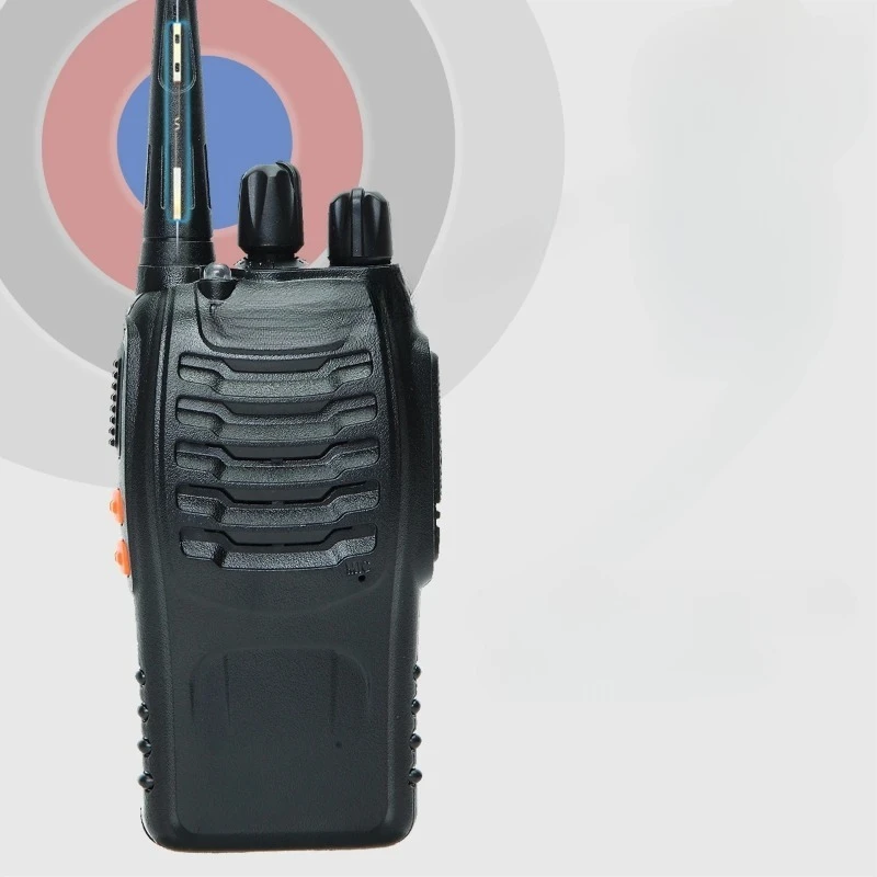 2/4PCS  BF-888S V2 Walkie Talkie Dual Band Portable Long Range UHF 400-470MHz USB/EU/US Ham Two Way Radio for Hunting