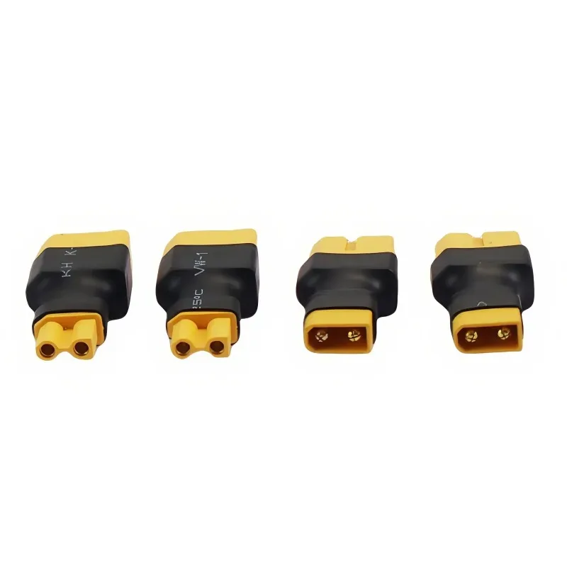 4PCS XT60 to XT30 Plug Adapter Converter Connector Male/Female for FPV Drone RC Lipo NiMH Battery Charger ESC Accessory