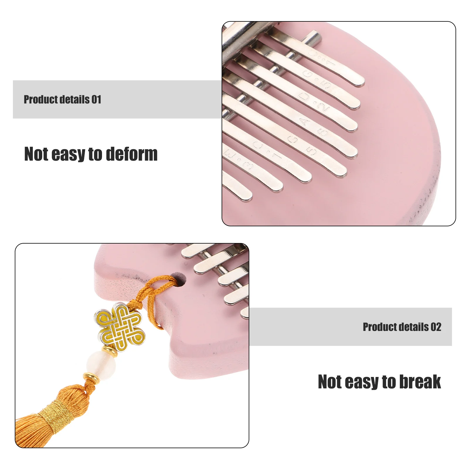 อะคริลิค มินิคาลิมบา แอมป์เปียโนนิ้วหัวแม่มือ รูปหมีน่ารัก พกพาสะดวก เหมาะสำหรับผู้เริ่มต้น เสียงหลากหลาย