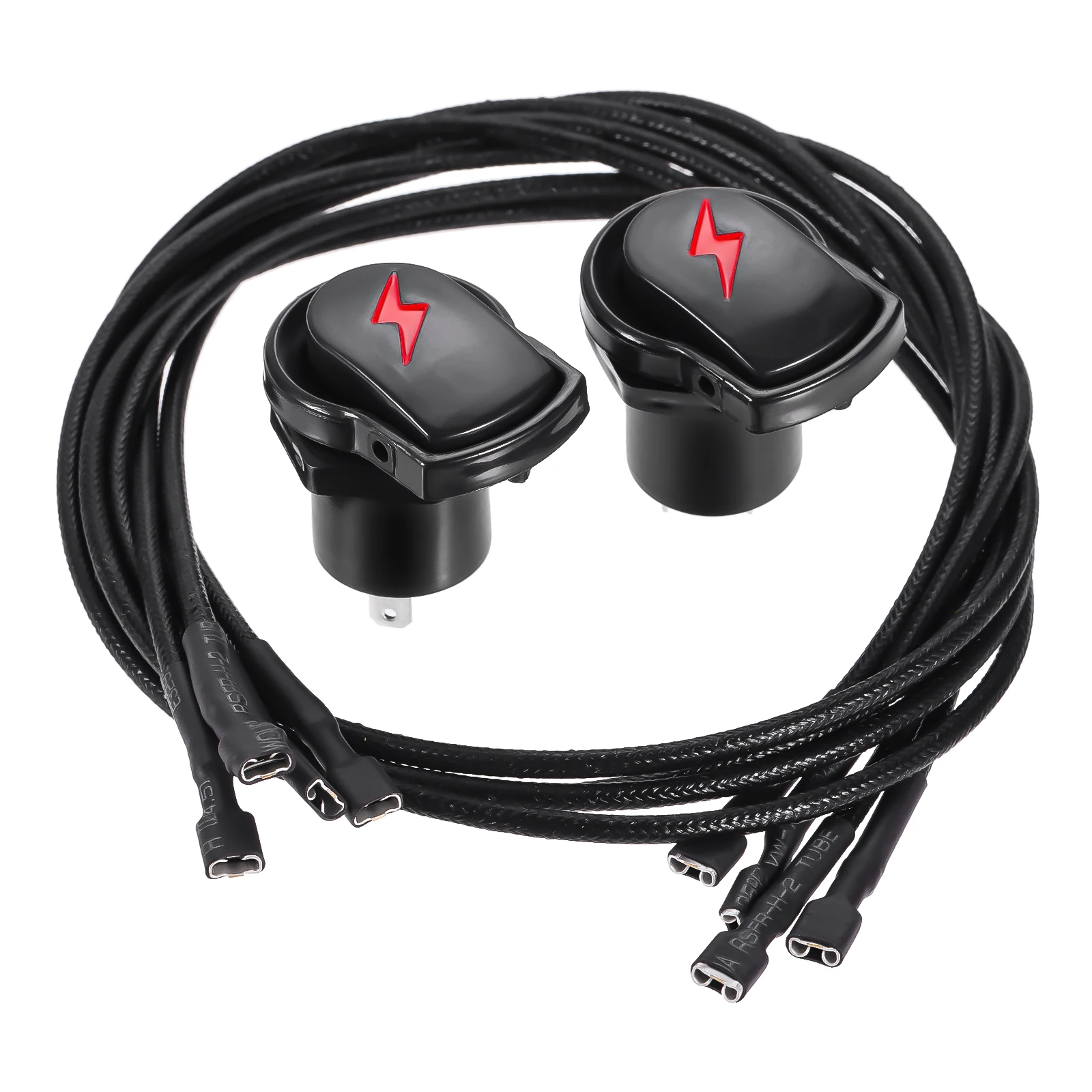 2pcs Electronic Ignition Button Switch Kit, Grill Replacement Igniter Push Button Module  for Surefire Ignition Systems