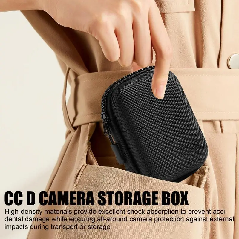 Digital Camera Bag Small Digital Camera Carrying Case Oxford Cloth Compact Carrying Pouch Shockproof Organizer Box For Travel