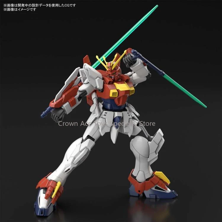 Bandai Assembled Model Gundam Breaker Battlogue Blazing Gundam HG 1/144 Model Kit Anime Action Manga Figures Trendy Toys Gifts