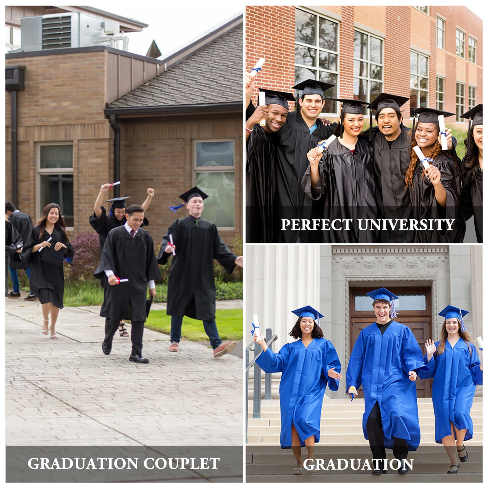 

1 set Graduation Season Couplet Banner Door Decor Garland Party Hanging for College High School Decoration