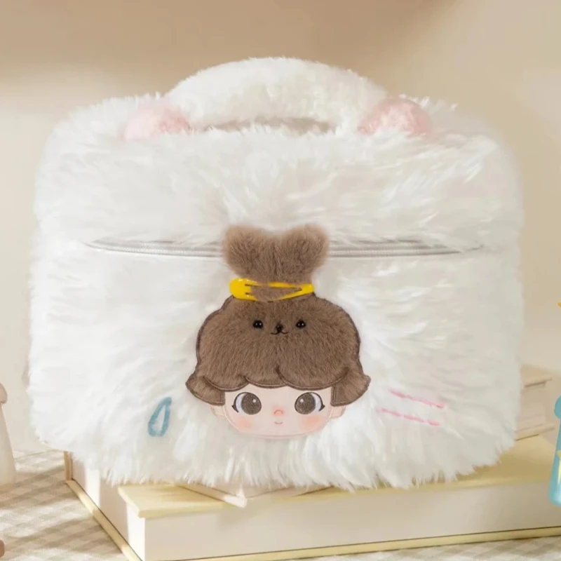 Genuine Popmart Dimoo The Missing Day Series Makeup Bag Storage Box Dimoo Peripheral Cute Doll Desktop Ornament  Birthday Gift