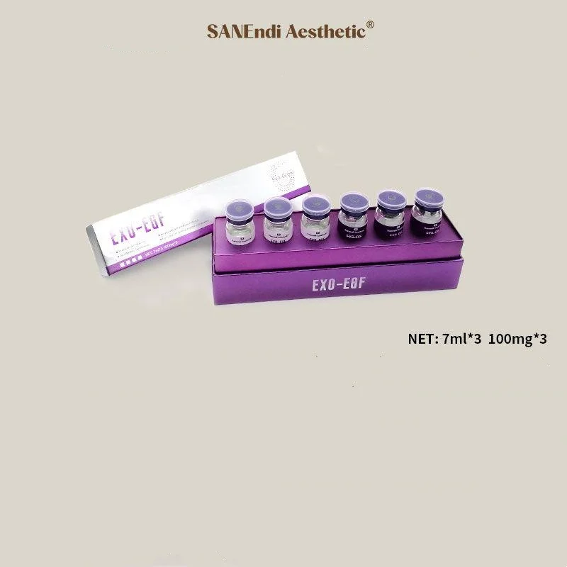 6 Vials/Box EXO-Glow Stem Cell PDRN Salmon Exossomes Facial Serum for Dermapen Skin Care PL-LA Anti-Aging Facial Essence Ampoule