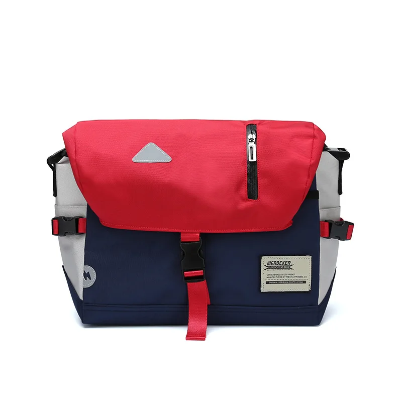 

Износостойкая мужская сумка-мессенджер из ткани Оксфорд, легкая, с замком, водонепроницаемая, для велосипедистов, на одно плечо.