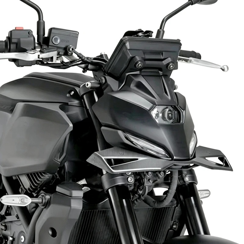 Super Sale Motorcycle Downforce Naked Frontal Spoilers for YAMAHA MT07 MT-07 Y-AMT 2025 2026 Aerodynamic Wind Deflector Accessor