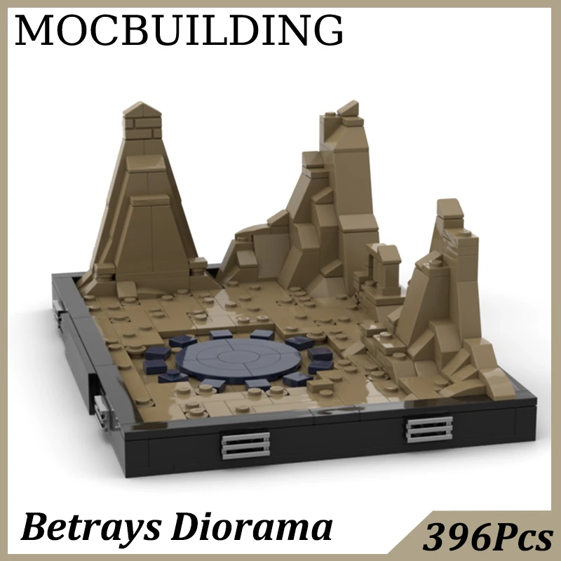 Betray Diorama Star Movie Scene MOC Building Block Bricks Puzzle Toys for Kids Birthday Gift