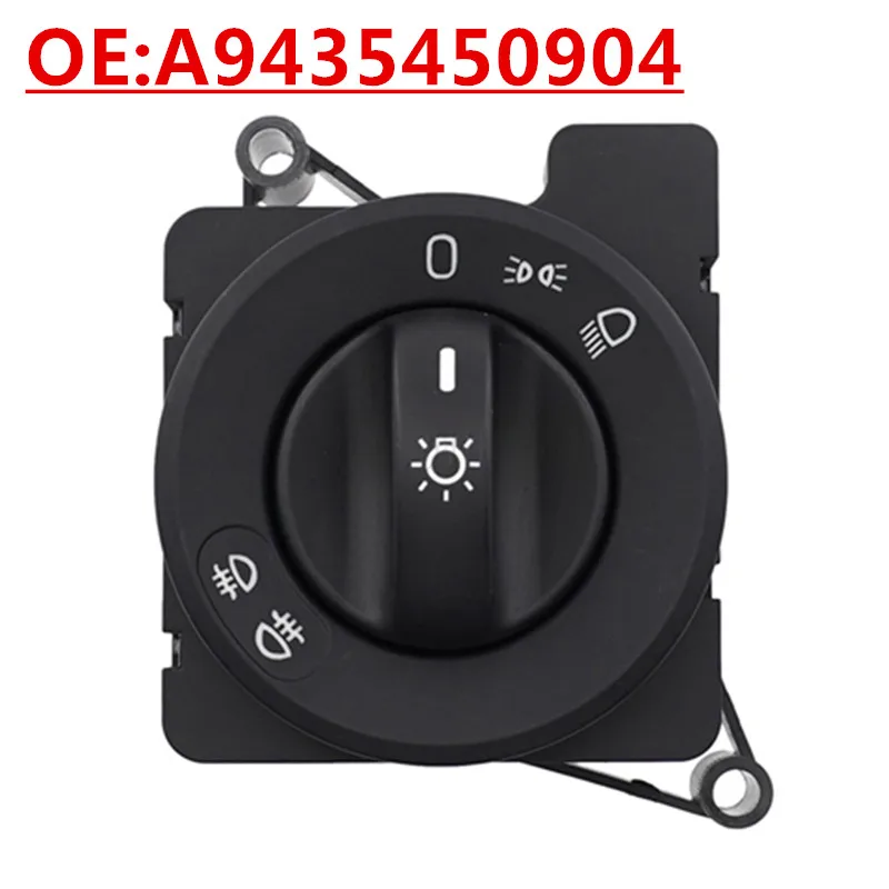 

OE: A9435450904 Подходит для автомобилей Mercedes-Benz, ручка противотуманных фар, комбинированный переключатель управления фарами