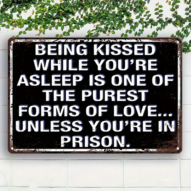 

"Timeless Appeal" Vintage-Style Funny Metal Sign (8"X12")- Perfect For Home, Room, Garage, Garden& Outdoor Decor| Durable