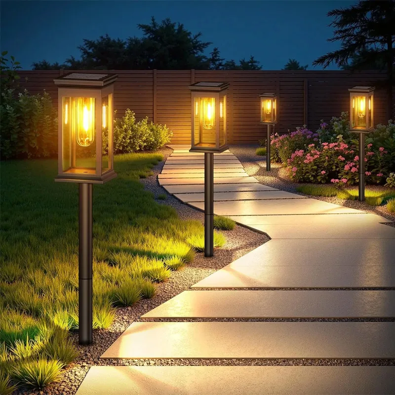 

Outdoor Waterproof Solar Courtyard Lawn Light Road Garden Night Scene Atmosphere Light Mini Stainless Steel Underground Light