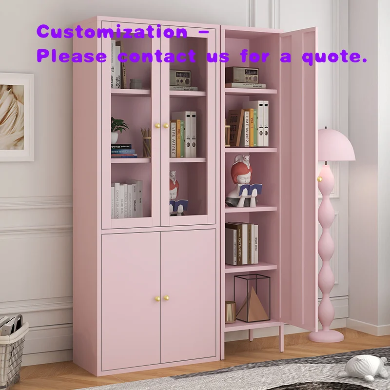 

Современный минималистичный книжный шкаф и стеллажи в стиле макарон, металлическая книжная полка в скандинавском стиле