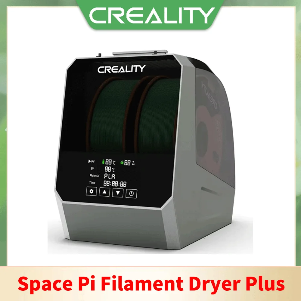 New Creality Space Pi Filament Dryer Plus Upgraded Two Rolls Capacity Double Drying Two Rollscapacity for 2KG Filament