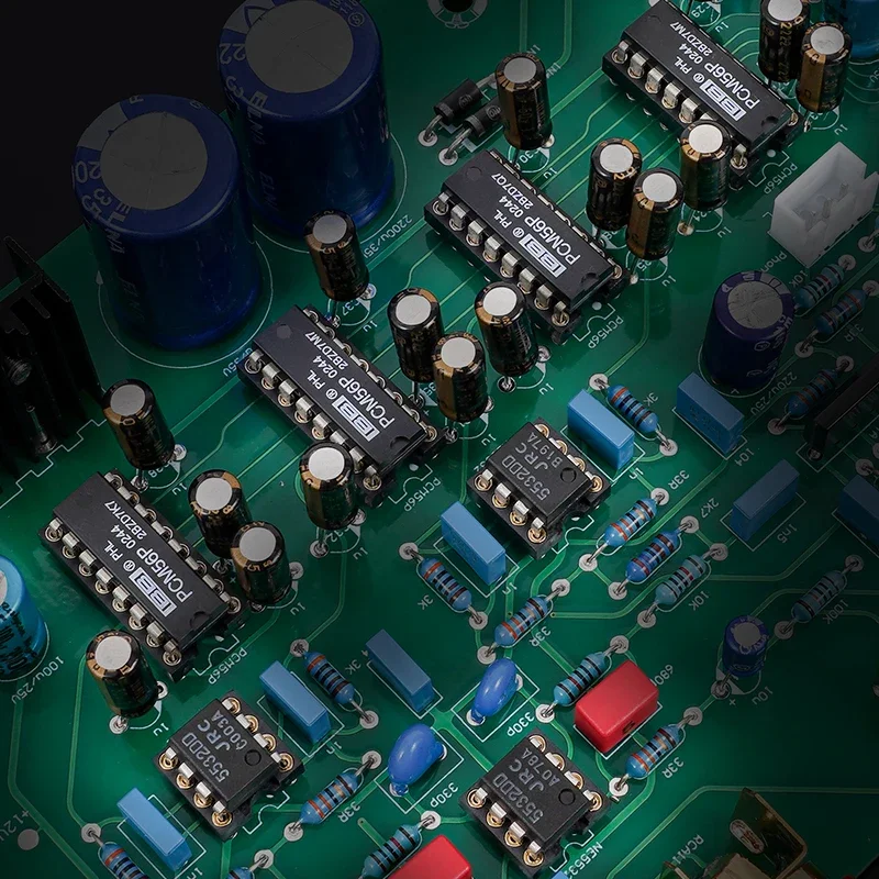 PCM56 *2 Classic HIFI Decoder Board Fiber Coaxial Input RCA Output 16BIT 48K More than TDA1541