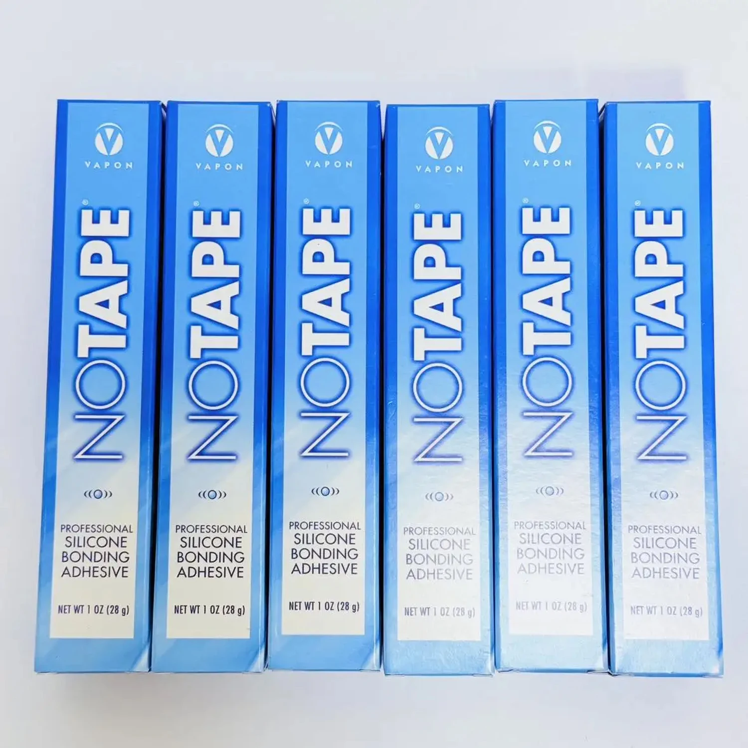 

Waterproof No Tape Silicone Bonding Adhesives Professional Glue for Men's Lace Wig Hair Systems - Easy Application Adhesives