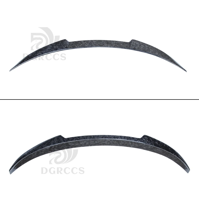 For Mercedes-Benz CLA W117 C117 CS Style Carbon Fiber Rear Spoiler Trunk Wing 2013-2019 Honeycomb carbon Forged carbon