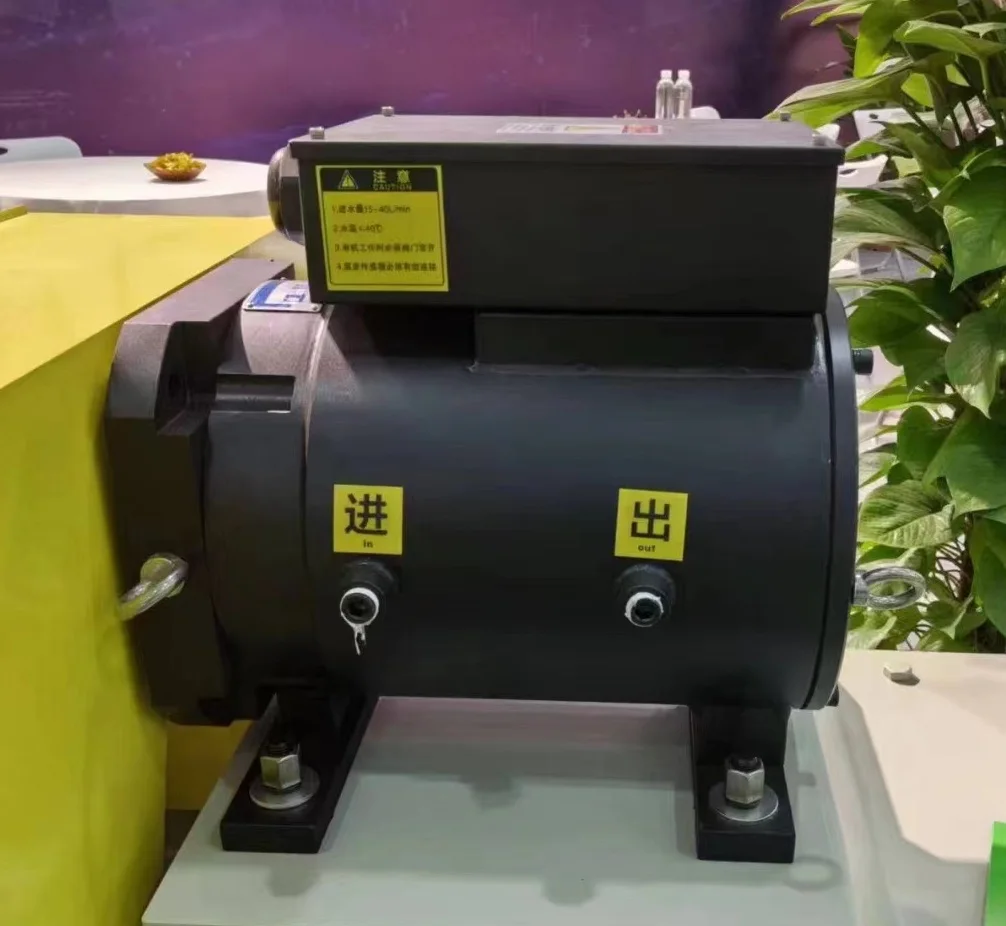 Traction motor 8.8kw 300rpm Liquid-Cooled Permanent Magnet Synchronous Servo Motor