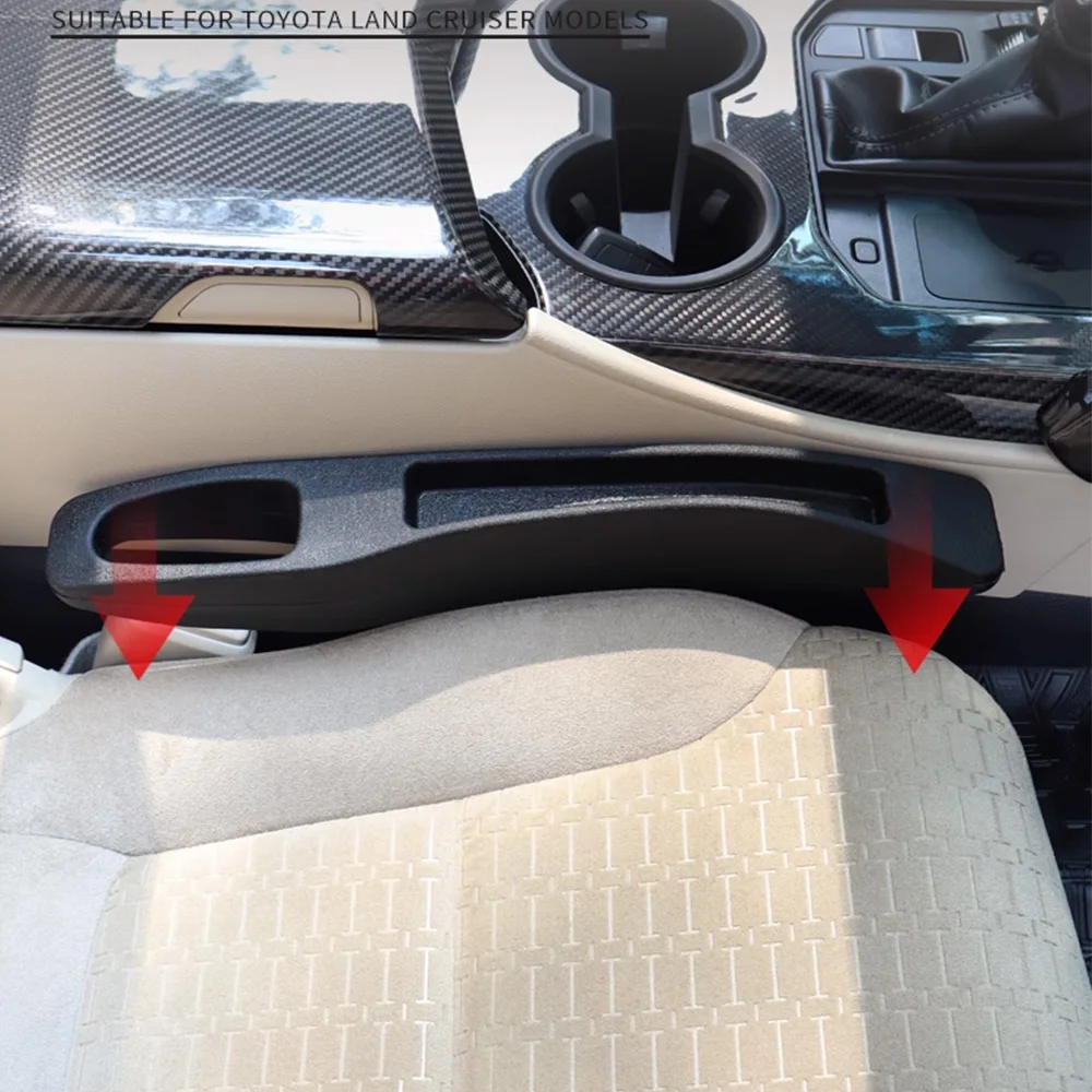 Car Seat Gap Filler For Toyota Land Cruiser LC300 FJ Cruiser/Prado LC250 2024 Seat Gap Strip Storage Accessories