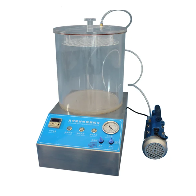 

TOP1 High Accuracy Negative Plastic Bottle Leak Test Machine by Glomro