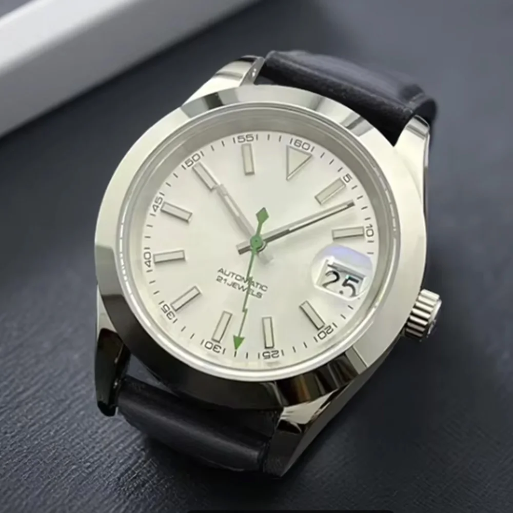 

36mm/39mm Luxury Automatic Model - Sapphire glass case - Mechanical wristwatch 10Bar China NH35 2026 model Black pointer hands s