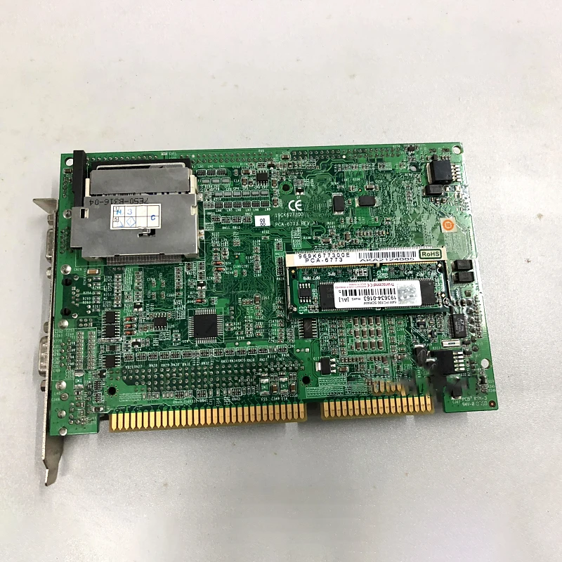 Industrial Computer Motherboard Half-length CP Original For ADVANTECH PCA-6773 REV.A1 PCA-6773