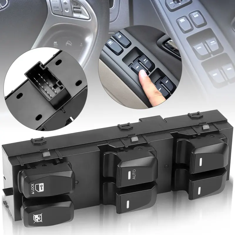 

93571-2S000 For Hyundai IX35 2010-2017 Electric Power Window Lifter Regulator Control Switch Button