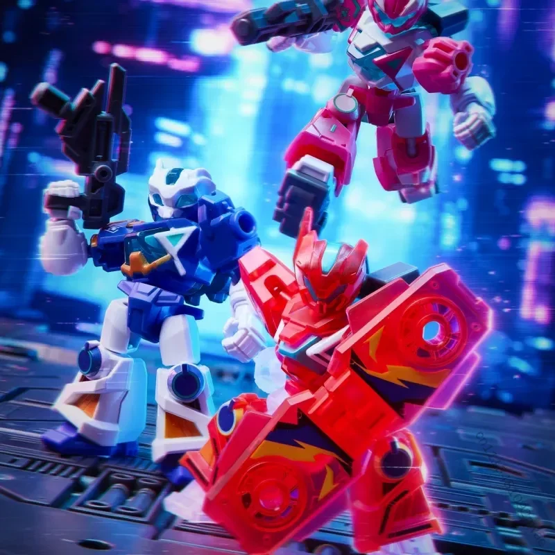 New Genuine Blokees Astral Rally Defender Version Articulated Mecha Blind Box Combinable DIY Assembly Model Collectible Gift Toy