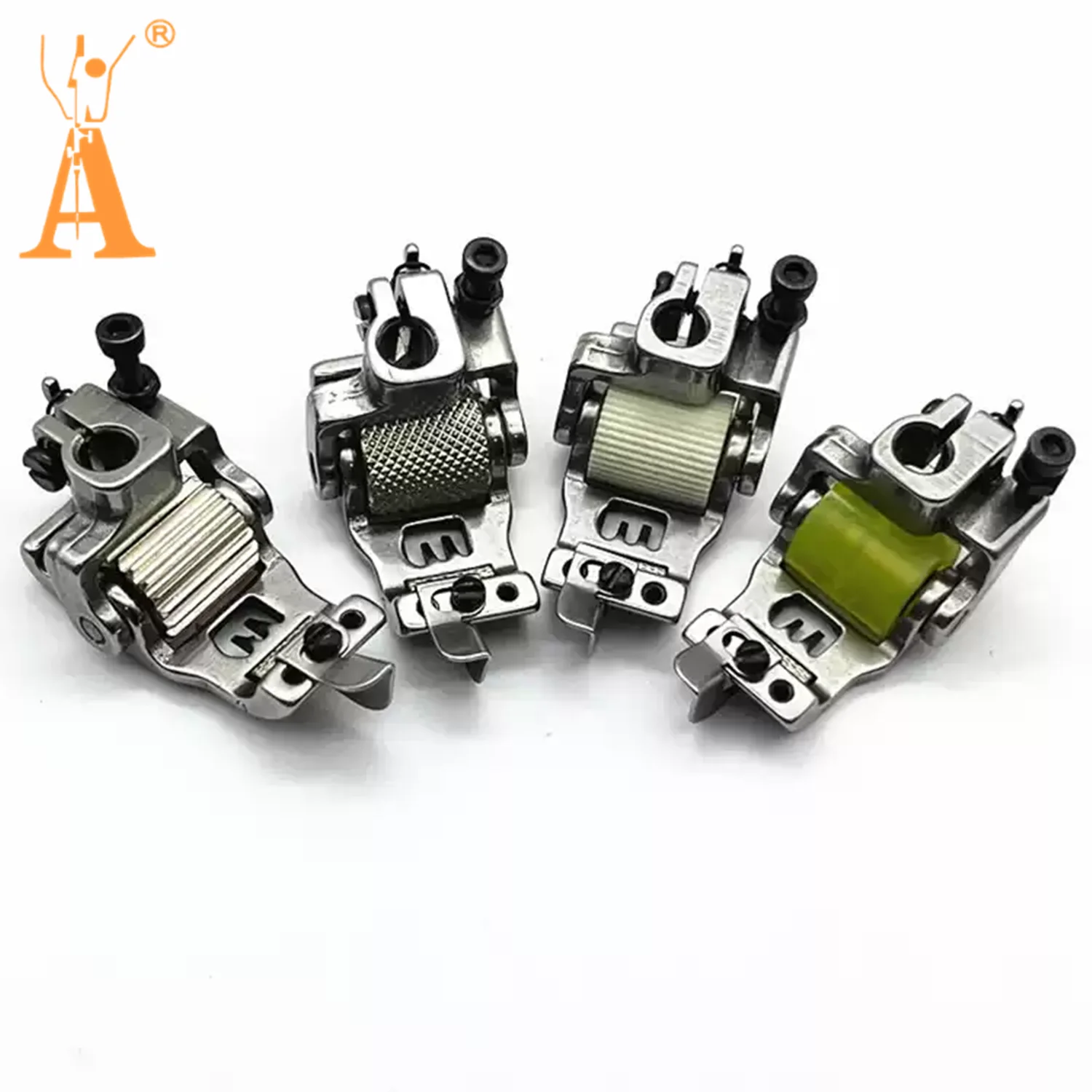 W500 Roller Presser Foot Interlock Three needles and five threads 5.6 stitch pitch wheels industrial sewing machine parts