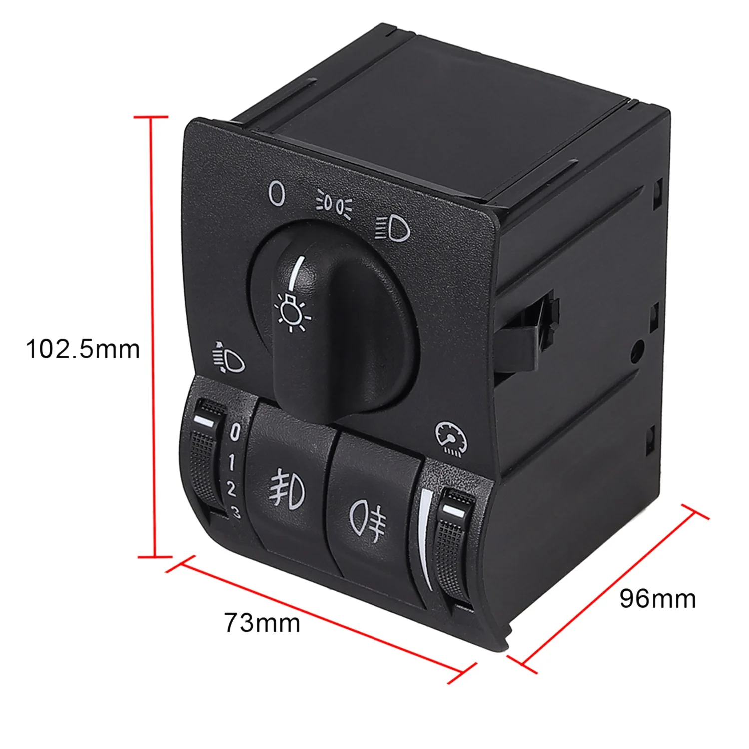 Imagem -04 - Interruptor Automático da Luz Principal da Lâmpada de Nevoeiro Controle do Farol Opel Astra g Zafira a 6240097