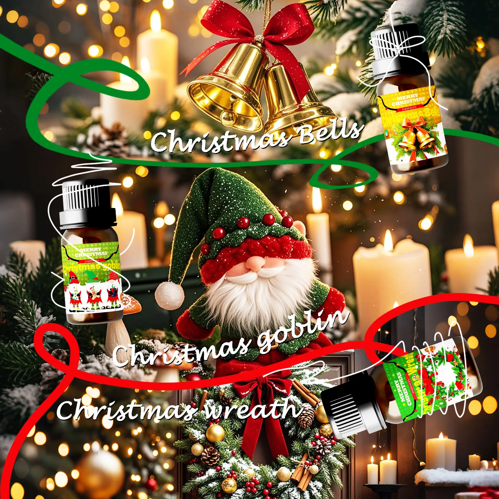 10ml Christmas Goblin Essential Oil Christmas Gifts Aroma Oil For Candle Scents Making & Diffuse Scents Long Lasting Fragrance - view 3