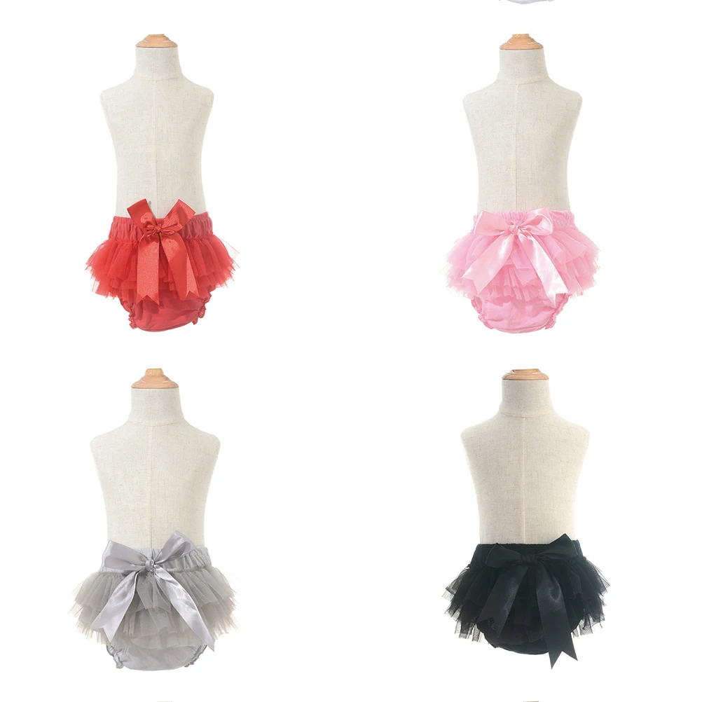 

Baby Tutu Skirt Newborn Toddler Dress Headdress Tulle Layers Satin Elastic Waistband Skin-Friendly Stain Resistant Easy Wash