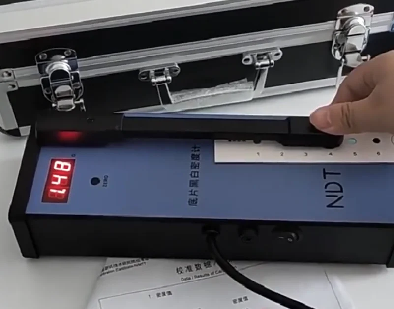 Portable Industrial Film Densitometer, Transmission Type Meets New Standard Black Density 5.0