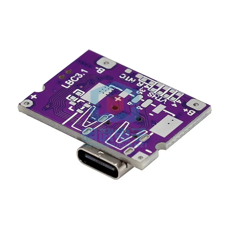 TZT Type-C USB 5V 3.1A Boost Converter Step-Up Power Module IP5310 Mobile Power Bank Accessories With Switch LED Indicator