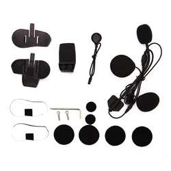 Motorcycle Bluetooth Headset Accessories 2 In 1 Soft & Hard Microphone Headphone Type-C For Hysnox HY-01 HY-01S HY-02 Headsets