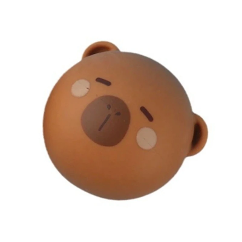 Stress Relief Toy for Adult Hand Squeeze TPR Capybara Toy Squeeze Anxiety Toy Home Decor Child Office Goodie Bag Fillers