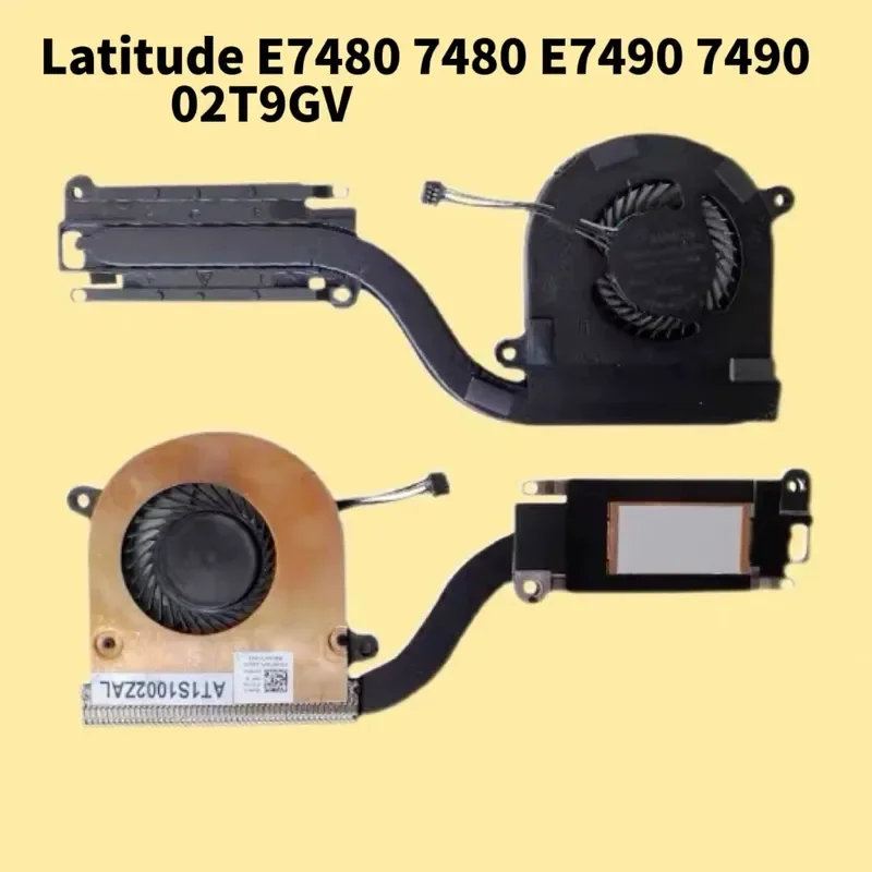 For Dell Latitude E7480 E7490 Fan Heatsink Assembly 02T9GV