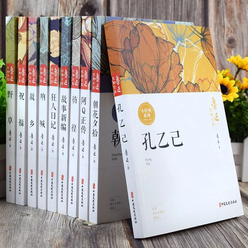 10 Books of The Complete Works of Lu Xun, A Collection of Classic Essays, The Diary of A Madman Must-read Extracurricular Books