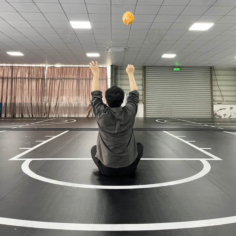PVC inflatable basketball court, the first choice for sports venues with non-slip floors