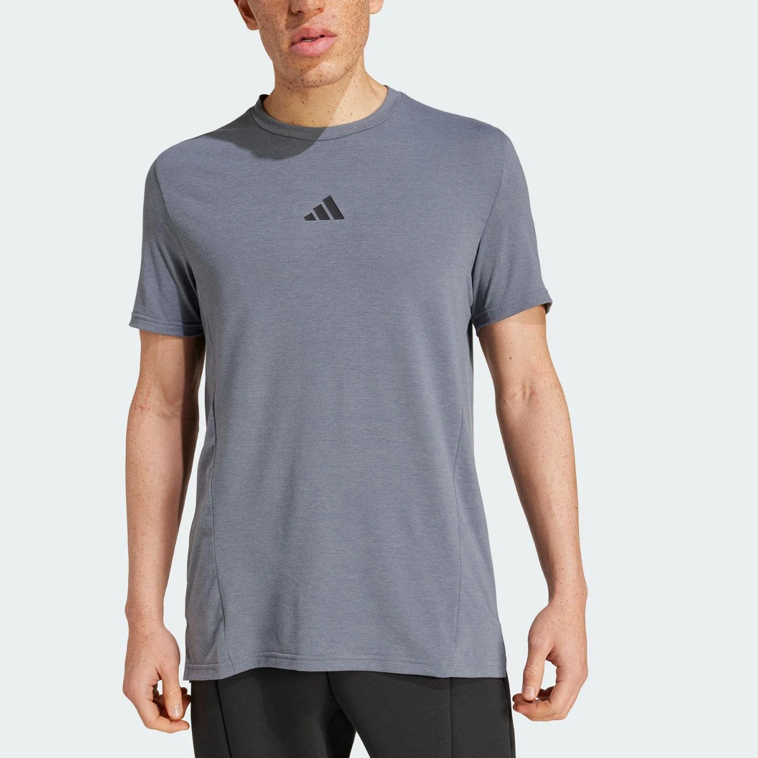 

Adidas genuine Summer New Men's Gym Training Breathable Short Sleeve T-Shirt JI5766